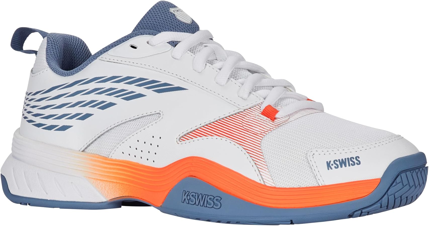Amazon.com | K-Swiss Men's SpeedEx Tennis Shoe, White/Infinity