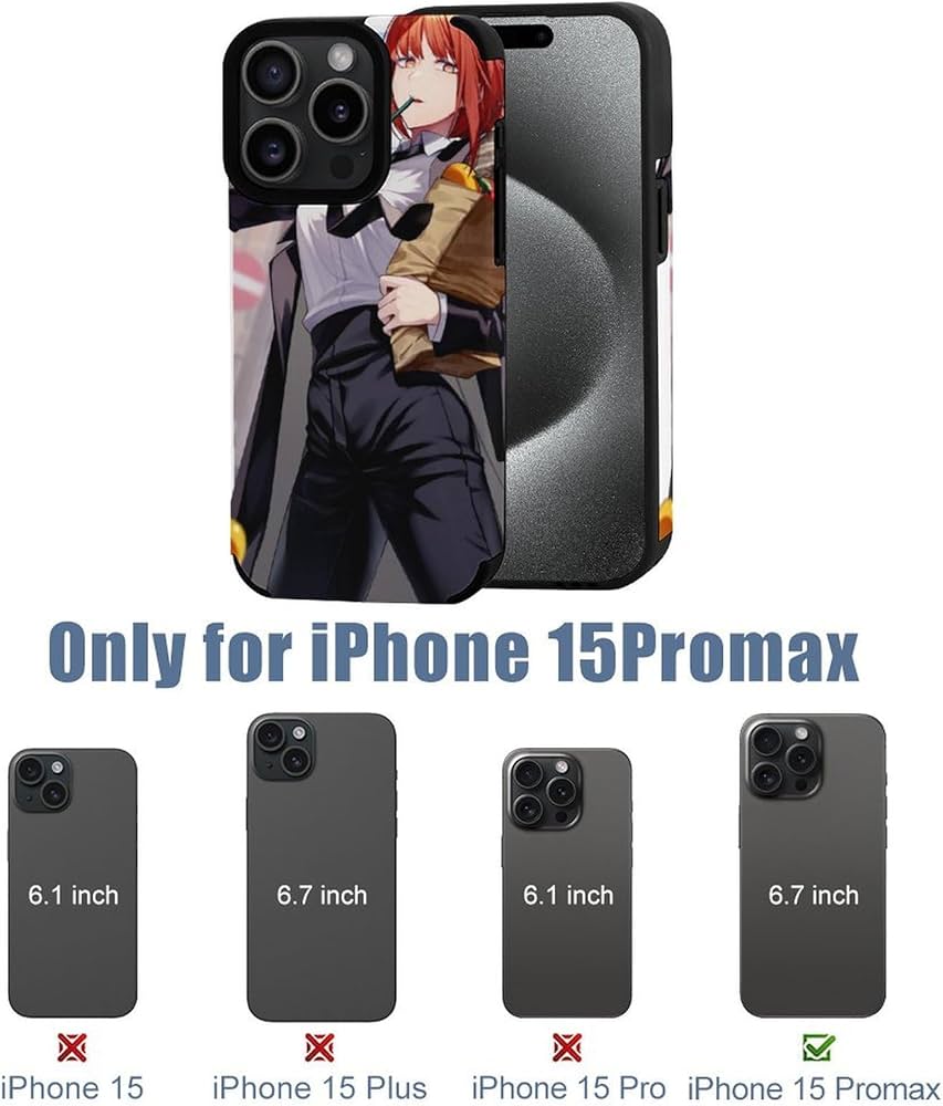 Amazon.co.jp: チェンソーマン マキマスマホケース iPhone 15 対応