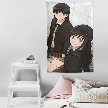 Amazon.co.jp: タペストリー アマガミSS 絢辻詞森島はるか アニメ
