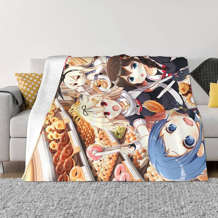 Amazon｜ブランケット 膝掛け フランネル 夕立 艦これ 可愛い アニメ