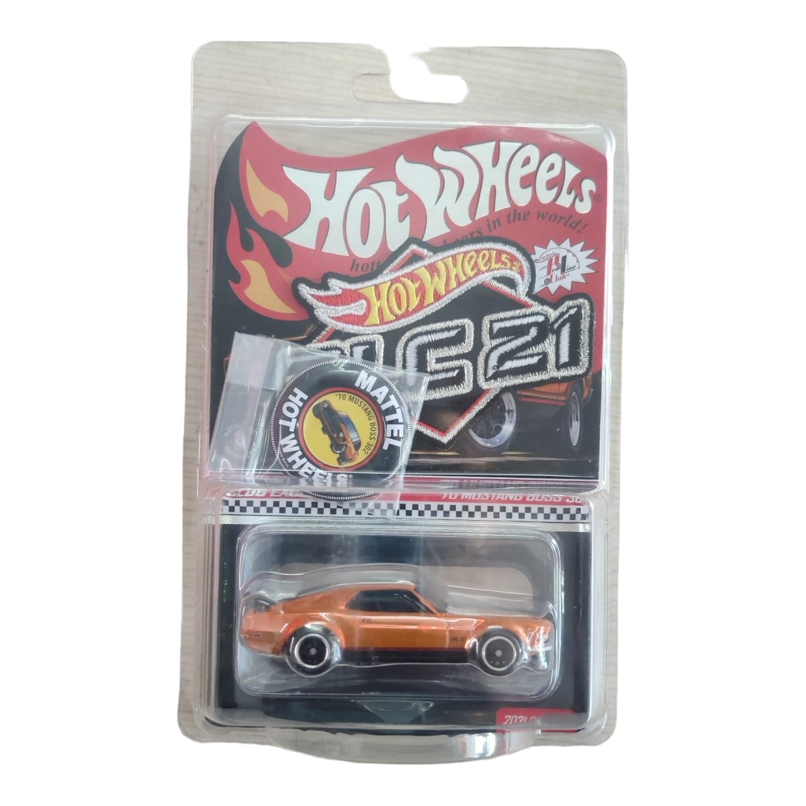 Amazon.com: Hot Wheels 2021 RLC '70 Mustang Boss 302 : Toys & Games