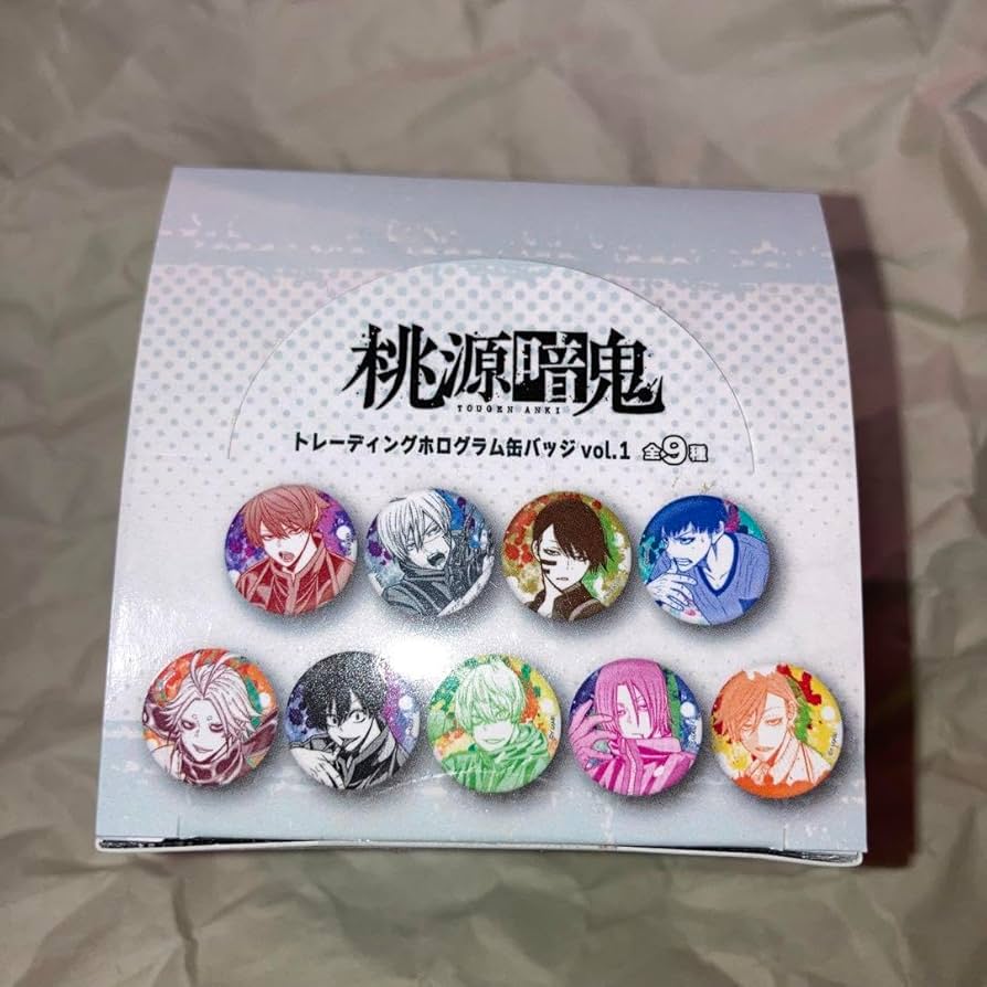 Amazon.co.jp: 桃源暗鬼 トレーディング ホログラム缶バッジ vol.1