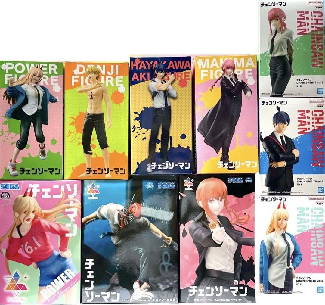 Amazon.co.jp: チェンソーマン フィギュアセット デンジ チェンソーの