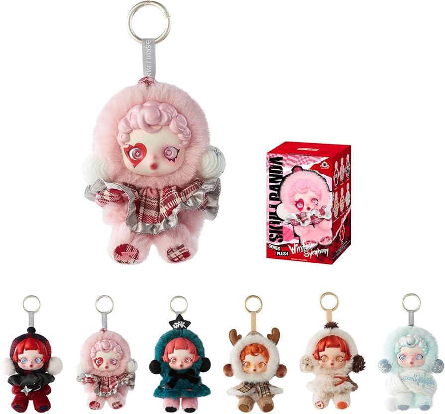 POP MART SKULLPANDA Winter Symphony Series, Blind Box Figures
