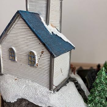 Amazon | コストコ Animated Village Scene クリスマス オルゴール