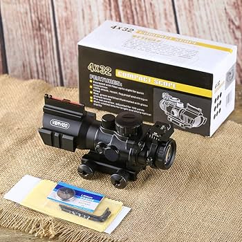 Amazon.co.jp: Very100 ドットサイト ライフルスコープ レッド