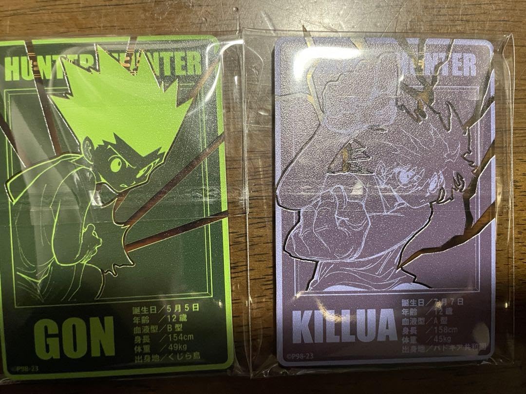 Amazon.co.jp: HUNTER×HUNTER ステータスカードコレクション キルア