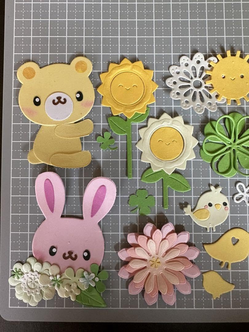 Amazon.co.jp: ペーパークラフト アルバム クラフトパンチ 春 夏