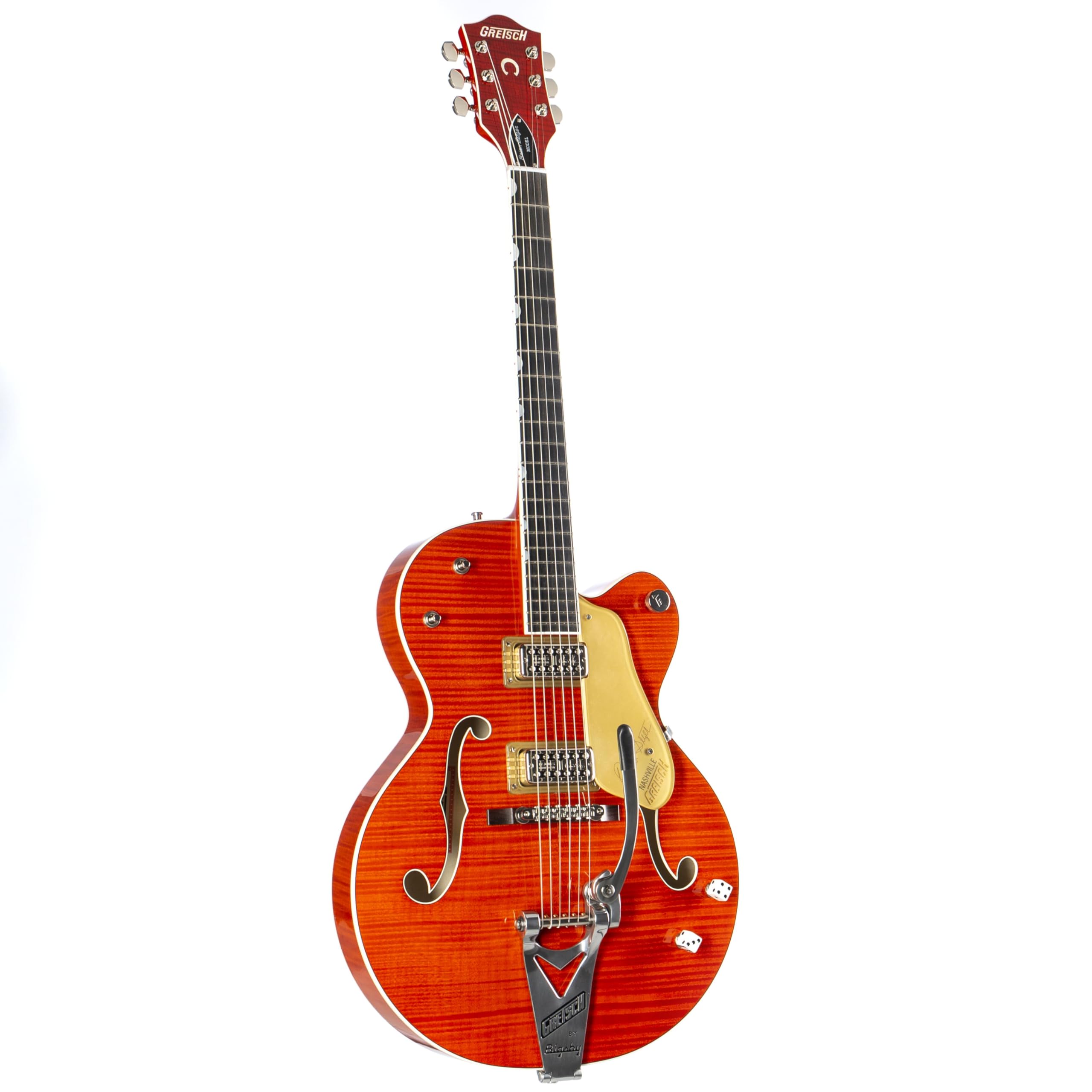 Amazon.com: Gretsch G6120TFM-BSNV Brian Setzer Signature Nashville