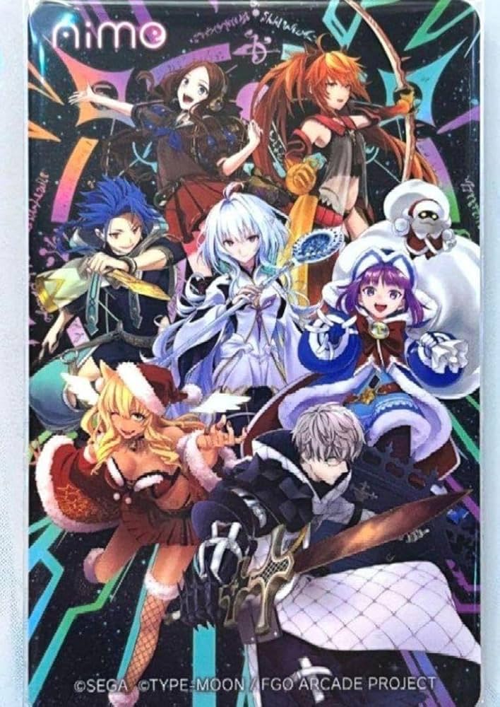 Amazon.com: FGO Arcade Original Campaign Limited Aime Card 1 Fate