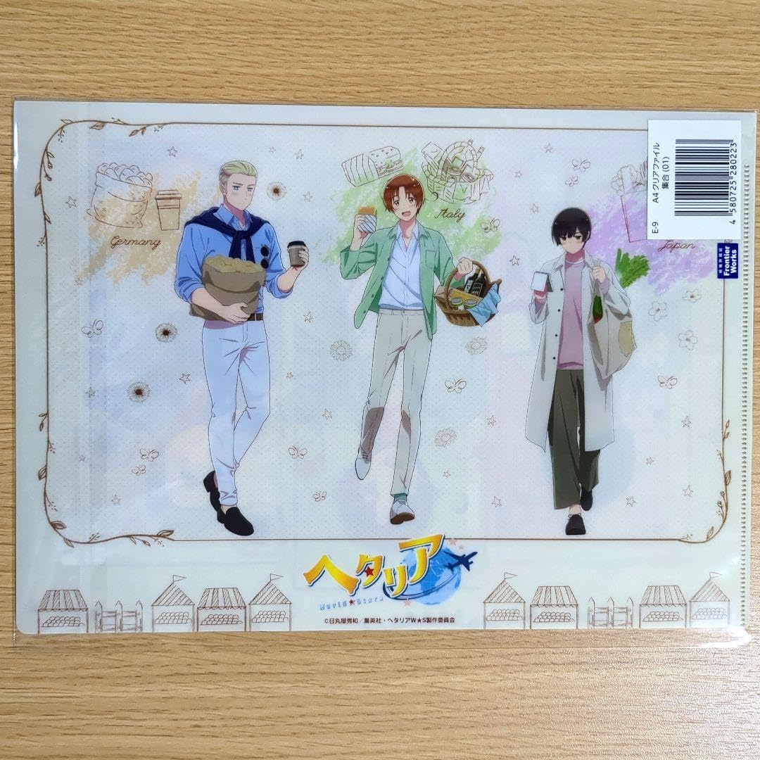 Amazon.co.jp: ヘタリア webくじ E賞 クリアファイル イタリア ドイツ