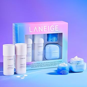 LANEIGE Strong Barrier Minis Set: Cream Skin Toner & Moisturizer