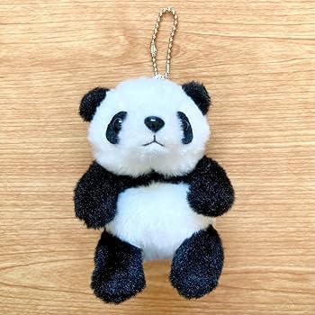 Amazon.co.jp: 上野動物園 パンダ ぬいぐるみ キーホルダー : おもちゃ
