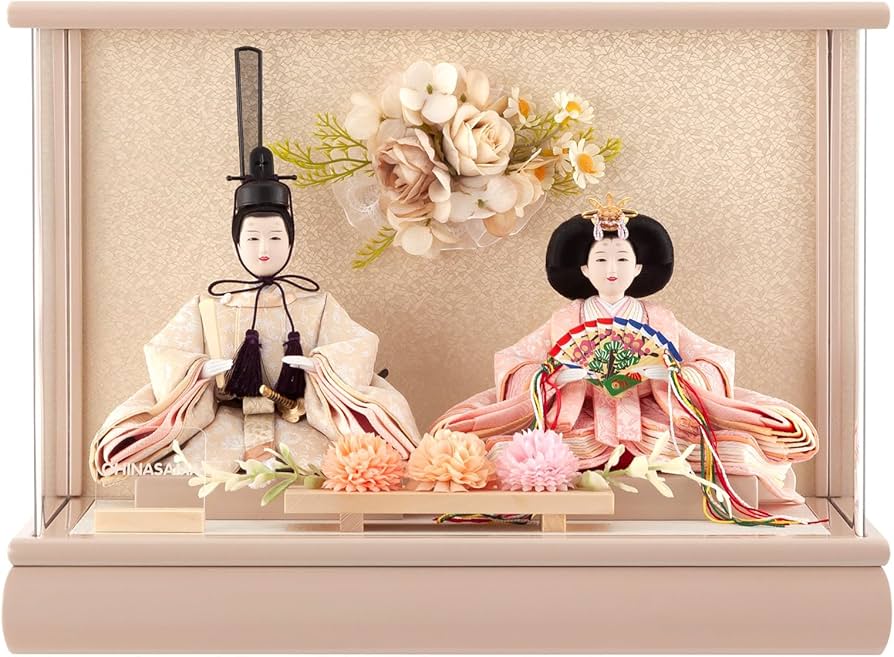 Amazon | 人形屋ホンポ 2026年製 雛人形 コンパクト ひな人形 ケース