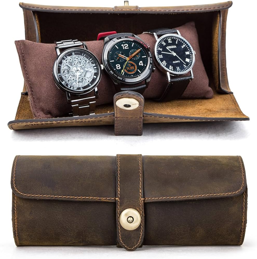 Amazon.co.jp: HIRAM 腕時計ケース 時計ボックス コレクション 収納