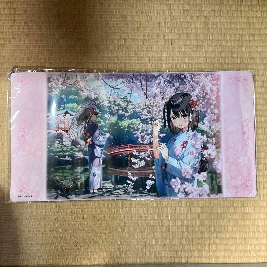 当選品】ブロッコリー 神絵祭 ダブルチャンス プレイマット カントク