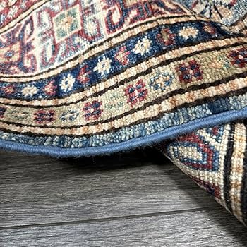 Amazon.co.jp: 手織り絨毯 ファインガズニウールラグトライバルラグ