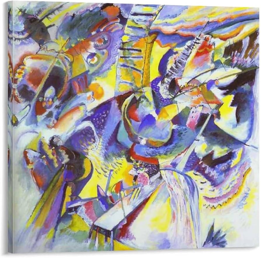 Amazon.co.jp: Wassily Kandinskyワシリー・カンディンスキー 《即興