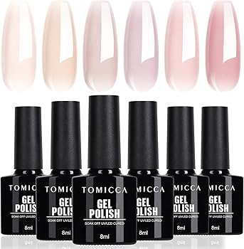 Amazon | TOMICCA ジェルネイル シアーカラージェル 透け感 ネイル
