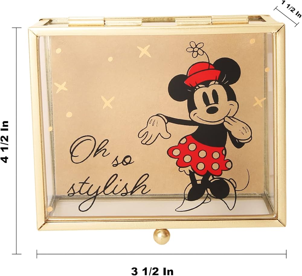 Amazon｜ディズニー ミニーマウス ジュエリーボックス - Oh So Stylish