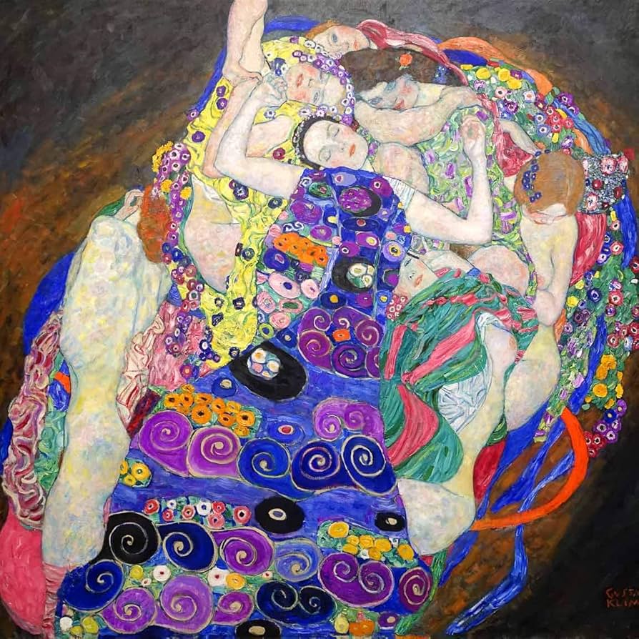 Amazon.co.jp: 世界の名画 グスタフ・クリムト バージンThe Maiden