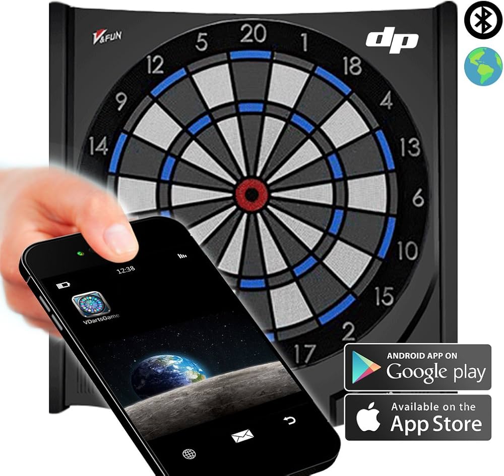 Dartprofi Global Online Dartboard H2 Vdarts: Amazon.de
