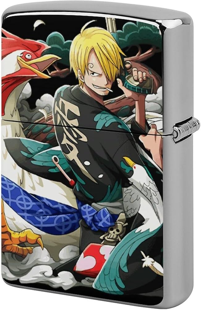 Amazon.co.jp: ワンピース ONE サンジ メンズ ライターケース ZIPPO