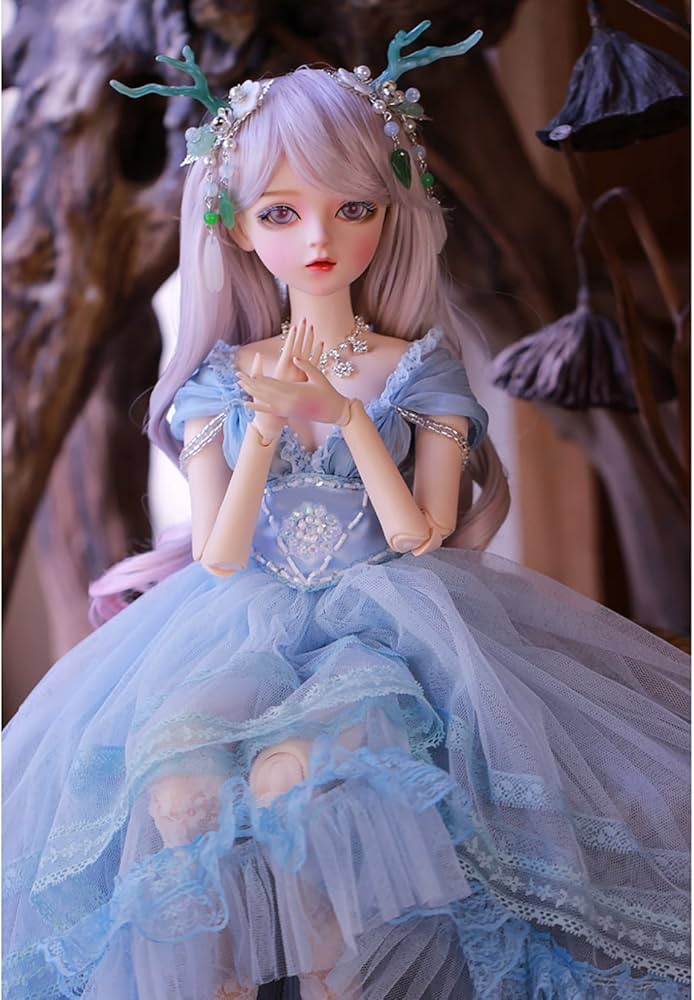 Amazon.co.jp: BJDドール 球体関節人形 1/3 60cm 人形本体 洋服セット