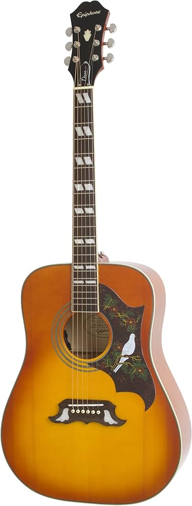 Amazon | Epiphone Dove PRO Violinburst ダブ エレアコギター