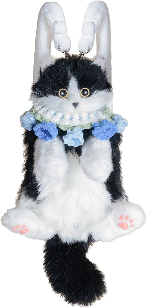 Amazon.co.jp: [Chongker] リアルな猫型のバックパック 小さい - 手作