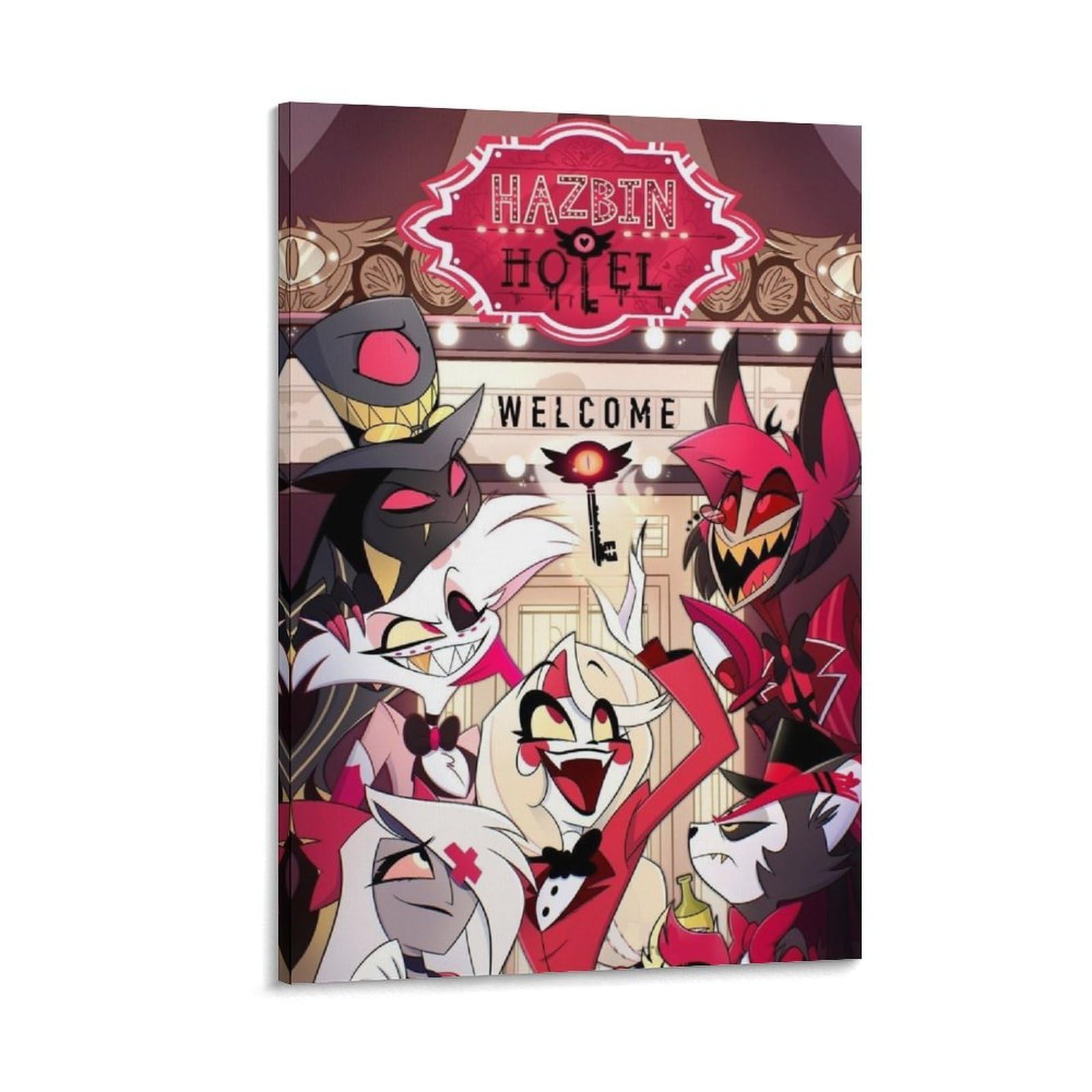 Amazon.co.jp: Helluva Boss (ハズビンホテル) アニメポスター テレビ