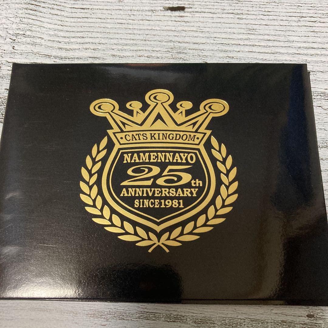 なめ猫 25周年記念 ゴールド 免許証 レア 限定 なめ猫 25周年記念