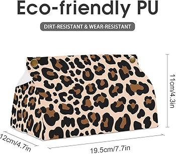 Amazon｜ティッシュケース 豹柄 ヒョウ柄 ティッシュボックス