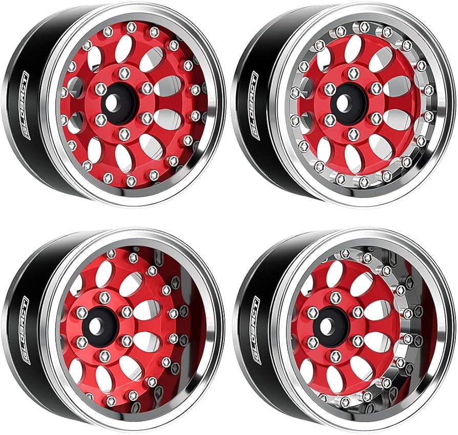 Amazon.co.jp: GLOBACT アルミニウム製 1.9インチ ビードロック