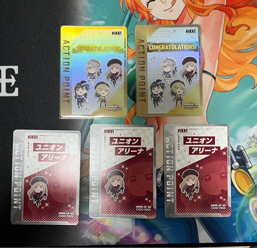 Amazon.co.jp: ユニオンアリーナ NIKKE ニケ アクションポイントカード