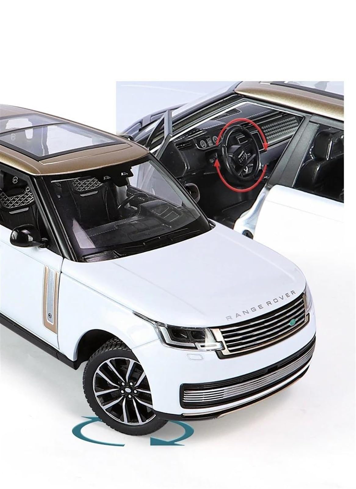 Amazon | ダイキャストカー 1:24 ランドローバーレンジローバー SV