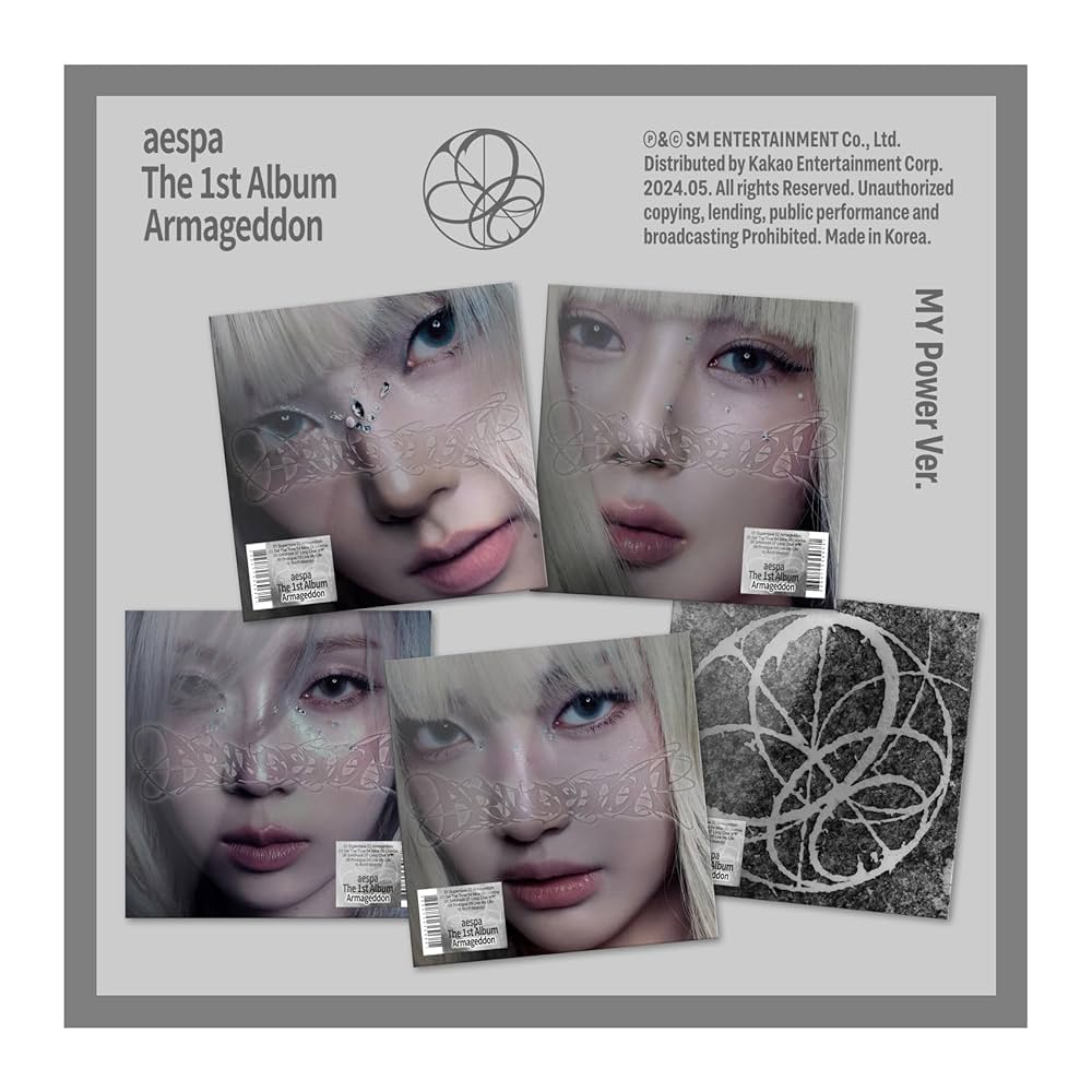 aespa Armageddon 1st Album Contents+Tracking Sealed (MY Power