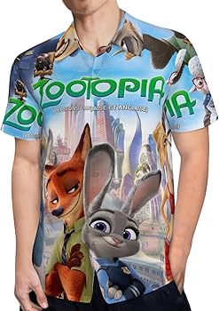 Amazon.co.jp: [FPL] ハワイアンシャツ ズートピア ニック・ワイルド