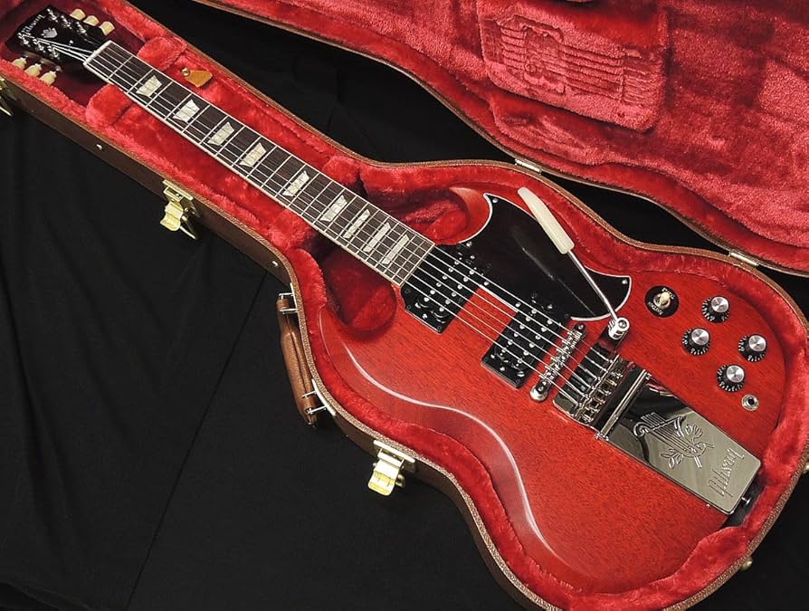 Amazon | GIBSON SG Standard '61 Faded Maestro Vibrola VINTAGE