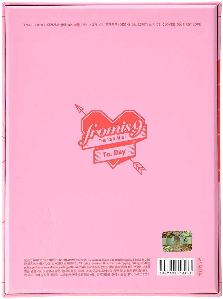 Amazon.co.jp: fromis_9 2ndミニアルバム - To. Day (D-1 ver