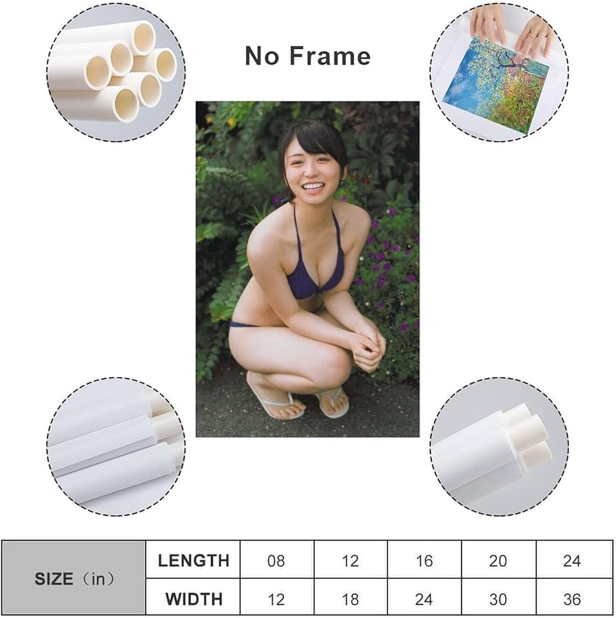 Amazon.co.jp: 長濱ねる（榉坂46）最新グラビア含む水着画像ポスター