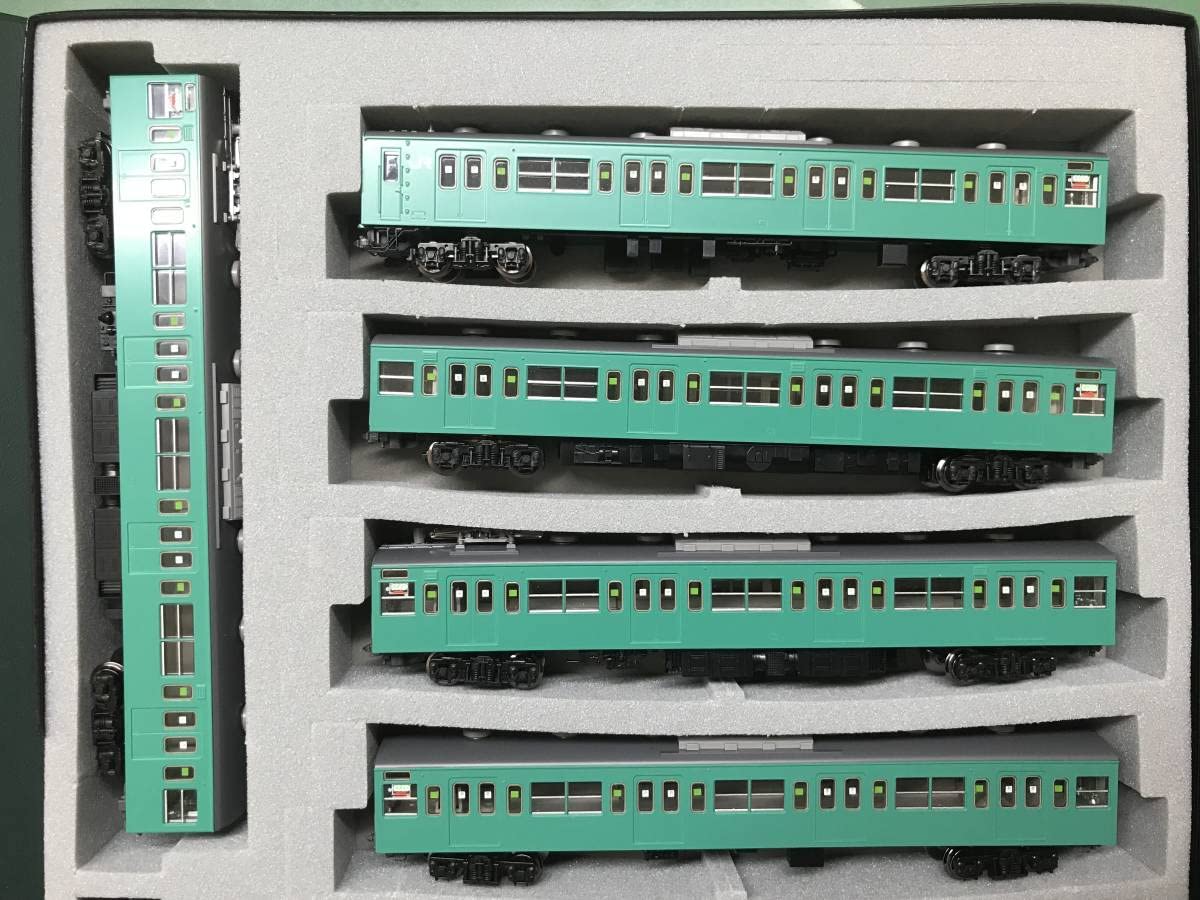 Amazon.co.jp: TOMIX マト7編成 103系 高運転台ATC車 エメラルド