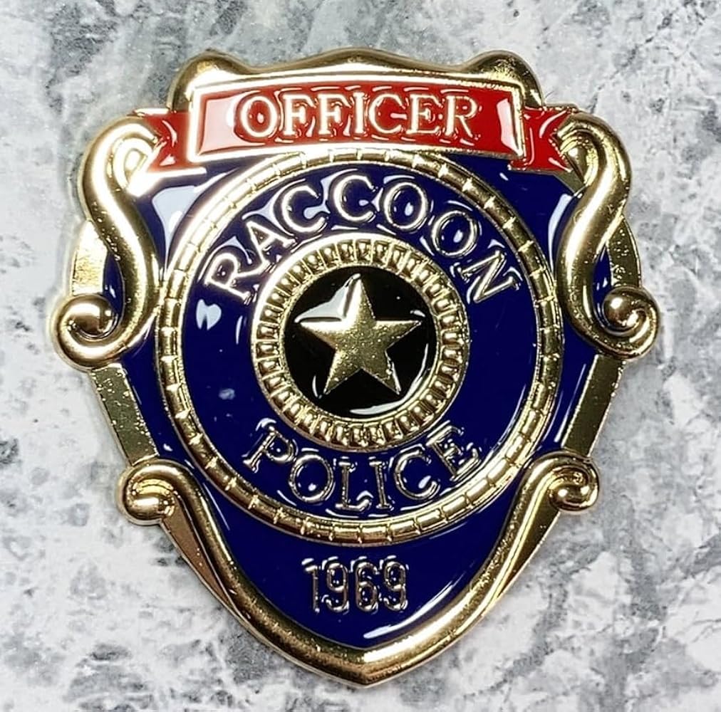 Amazon.co.jp: 「バイオハザード ラクーンシティ 警察バッジ