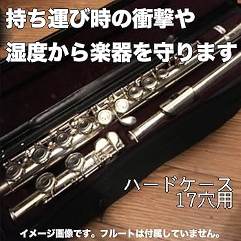 Amazon | A'sTool フルート ハードケース H管 17穴用 | 木管楽器ケース