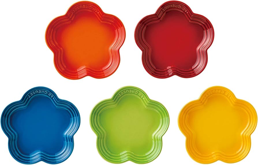 Amazon｜ル・クルーゼ(Le Creuset) 皿 フラワー・プレート LC(S