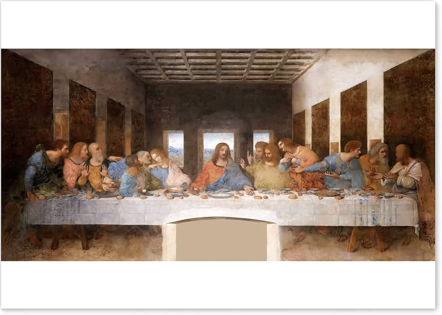 Amazon.co.jp: ポスター (レオナルド ダ ヴィンチ 最後の晩餐) A2