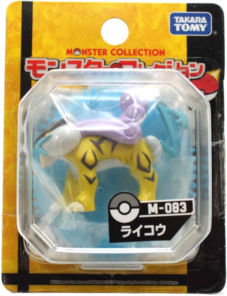 Amazon.co.jp: ポケットモンスター M-083 モンコレ ライコウ : おもちゃ