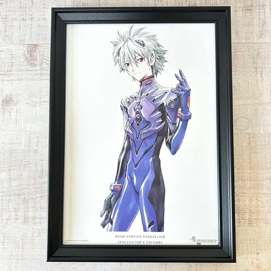 Amazon.co.jp: 愛蔵版限定 複製原画 渚カヲル 貞本義行 庵野秀明 : ホビー