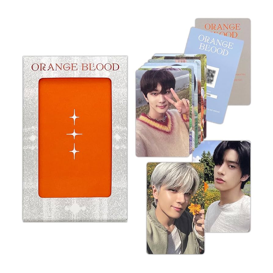 ENHYPEN - [ORANGE BLOOD] (Weverse Albums Ver.) Out Box + Concept