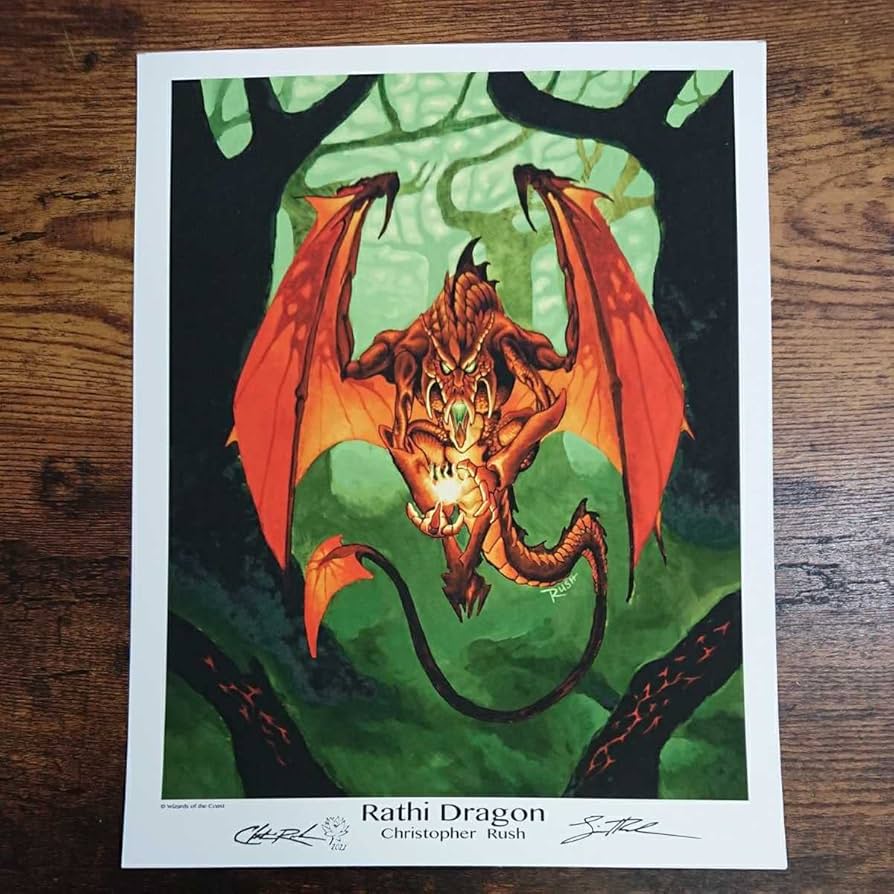 Amazon.co.jp: ラースのドラゴンRathi DragonChristopher Rush 証明